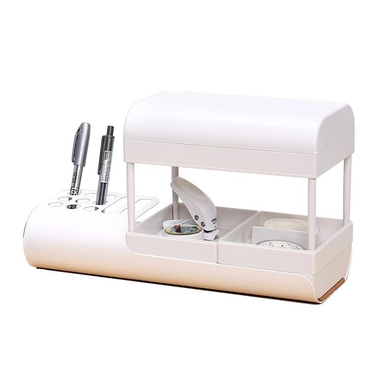 Multi-functional Desktop Storage Box Creative Collection Storage Baskets for Office School Supplies