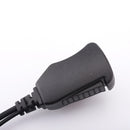 Intercom Headset Volume Adjustment K Connector Air Duct Earphone