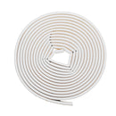 10M Self-adhesive D-Type Seal Strip Soundproof Doors Windows Weather Foam Adhesive Tape Decorations