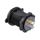 P15-S Touch Switch with Terminal 2.1A+2.1A Dual USB Car Motorized Modified Charger Mobile Phone12-24V