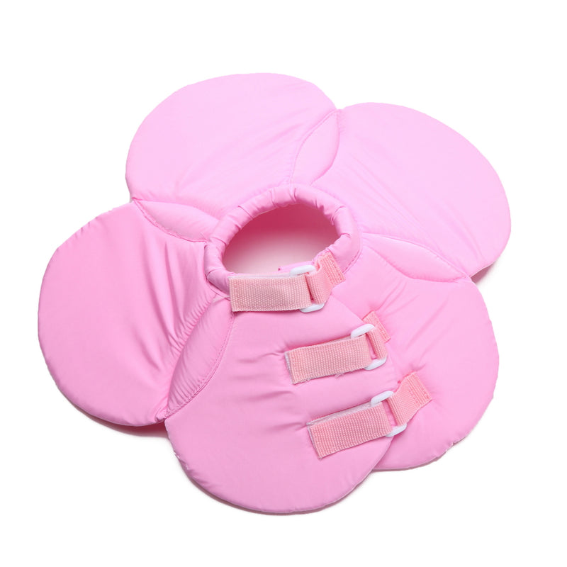 New Soft Sponge Flower Shape Dog Cat Collar Pet Elizabeth Circle Wound Healing Medical Anti-Bite