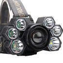 XANES 4101-7 LED Bike Bicycle Cycling Headlamp Zoom 18650 Battery Rechargeable Xiaomi Motorcycle