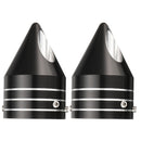 Motorcycle CNC Spike Front Axle Cap Nut Covers For Harley Dyna Touring Road King