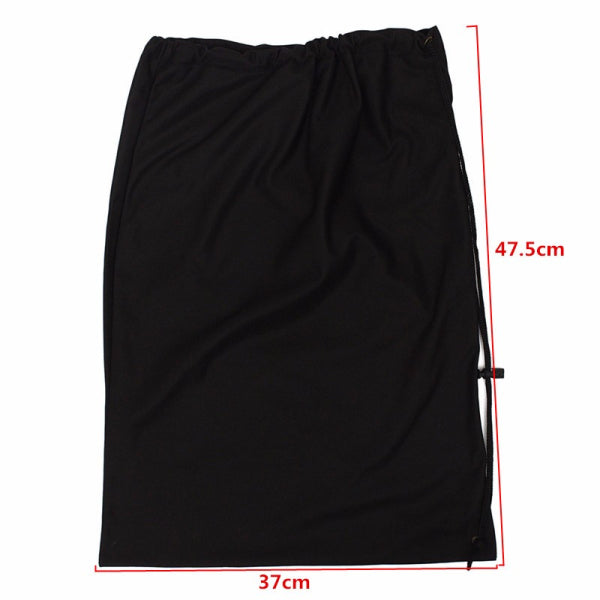 Motorcycle Helmet Bag BIKE IT Drawstring Helmet Bag Black Helmet Bag