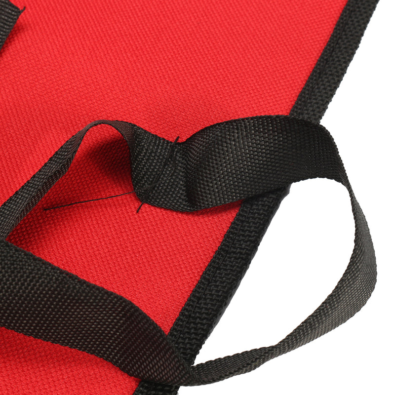 Canvas Roll-up Storage Pouch Tools Storage Bag 8/10/14 Pocket Spanner Wrench Organizer