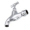 TMOK DN15 1/2'' Brass Chrome Tap Water Nozzle Single Control Faucet Bathroom Balcony Tap Thread Connection w/ Switch