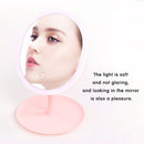 Makeup Mirror 36 LED Lights 90 Degree Rotation Adjustable Touch Screen Standing LED Mirrors