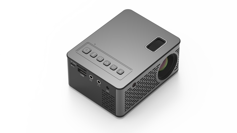 UNIC UC26 Mini Micro LED Projector 500 ANSI LUMENS 400:1 320*240P Support 1080P Home Theater Projector