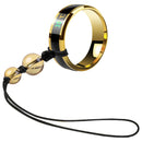 Bakeey Digital Display Polished Temperature Induction Mirror Effect Durable With Lanyard Beads Phone Ring Holder Buckle Decorative Mobile Phone For Xiaomi Mi Note 10/ Xiaomi Redmi Note 8 pro