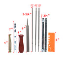 10Pcs Chain Saw Sharpening File Filing Kit Files Tool Chain Sharpener For Stihl