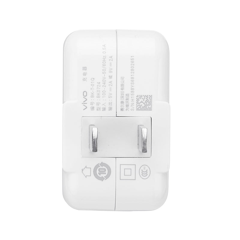 Original Vivo Dual-engine Flash USB Charger Adapter&USB Cable For x9 x7 x6 X20 X21