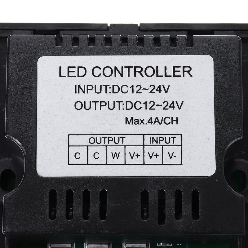 DC 12V-24V LED Light Dimmer Controller Switch Wall Mounted Sensitive Touch Panel Dimmer Switch