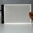 GLIME LED A4 Light Box Tracing Tattoo Board Ultra-Thin Display Light Pad Brightness Adjustable Drawing Board Stencil for Artist Diamond Art Sketch Power by USB