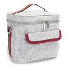Insulated Thermal Cooler Lunch Storage Box Bag Tote Shoulder Strap Carry Picnic