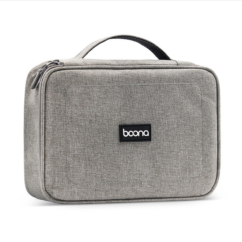 Boona 23cm*16cm Digital Accessories Storage Bag U Disk Memory Card USB Cable USB Charger Organizer Travel Bag