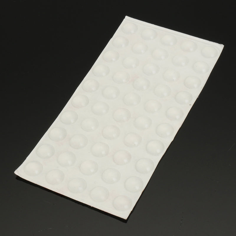 Suleve SFB01 50Pcs Self Adhesive Silicone Feet Bumper Dots Cabinet Buffer Stop Pads Protector