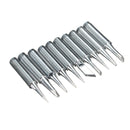 10Pcs Solder Soldering Iron Tip Tool Set for Atten Quick Lukey Aoyue 968