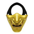 WoSporT Motorcycle Half Face Mask Goblin CS Halloween Christmas Party Outdoor Sport