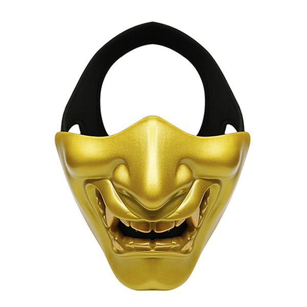 WoSporT Motorcycle Half Face Mask Goblin CS Halloween Christmas Party Outdoor Sport