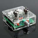 AC 12V 6J1 Valve Pre-amp Tube PreAmplifier Board Headphone Amplifier Buffer With Acrylic Case