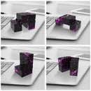 Mini Infinity Magic Cube Stress Relief Toys Aluminum Alloy Anti Anxiety Puzzle Toys Kids Funny Toys Gift