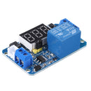 5V Trigger Time Delay Relay Module with LED Digital Display  0-999s 0-999min 0-999H Work-delay/Delay-work