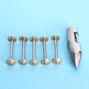 5Pcs Bobbin and 1 VS Shuttle Bobbin Case For Singer 27,28,127,128 Treadle