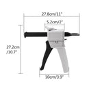 50ML AB Epoxy Glue Gun Handle Spread Applicator fit for Mixed 1:1/ 2:1 AB Glue