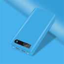 Bakeey DIY 20000mAh Dual USB Type-C LCD Display Fast Charging Power Bank Case For iPhone 8Plus XS 11Pro Huawei P30 Pro Mate 30 5G S10+ Note 10 5G