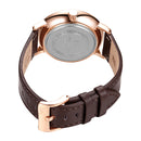 MINI FOCUS MF0052G Leather Strap Men Watch Casual Style Luminous Hand Quartz Watches