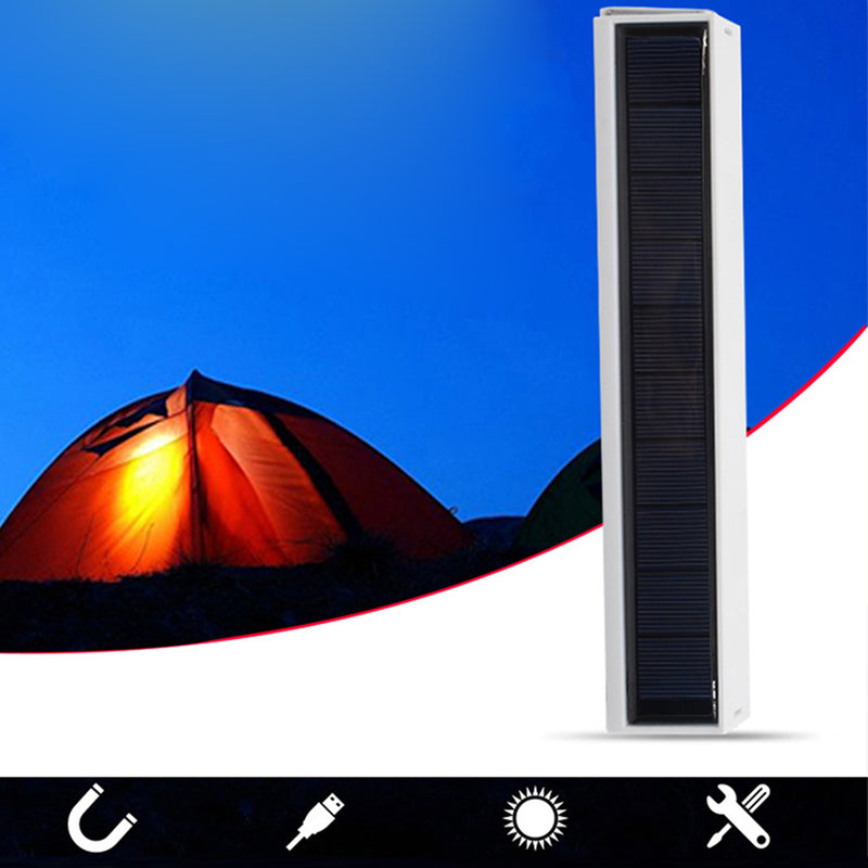 Solar Power 30 LED USB Rechargeable Waterproof Magnet Camping Light 4 Modes Portable Emergency Light