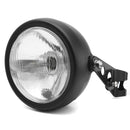6.5 inch 12V Motorcycle Headlight Hi/lo Beam Matte Black Mount Bracket Cafe Racer For Honda