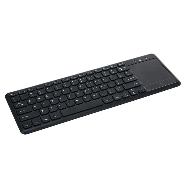 XUEME Ultra-slim 2.4G Wireless bluetooth Portable Keyboard with touchpad Dual System Universal Touch Mouse Suitable for Laptop/Desktop/Smart Phone/Tablet