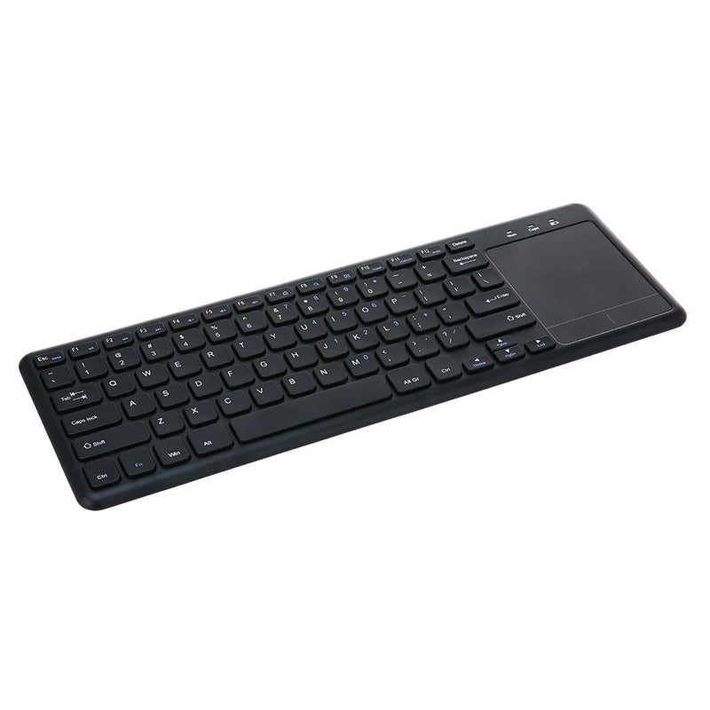 XUEME Ultra-slim 2.4G Wireless bluetooth Portable Keyboard with touchpad Dual System Universal Touch Mouse Suitable for Laptop/Desktop/Smart Phone/Tablet