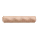 Drillpro 60pcs 10x60mm Round Wood Tenon Wooden Dowel for Woodworking Tool