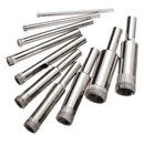 Drillpro DB-HS3 10pcs Diamond Hole Saw Drill Bit Set 3mm-13mm Tile Ceramic Glass Porcelain Marble Hole Saw