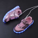 2PCS 60CM Battery Powered USB Charging RGB 20LEDs Strip Shoes Light DC3.3-4.1V