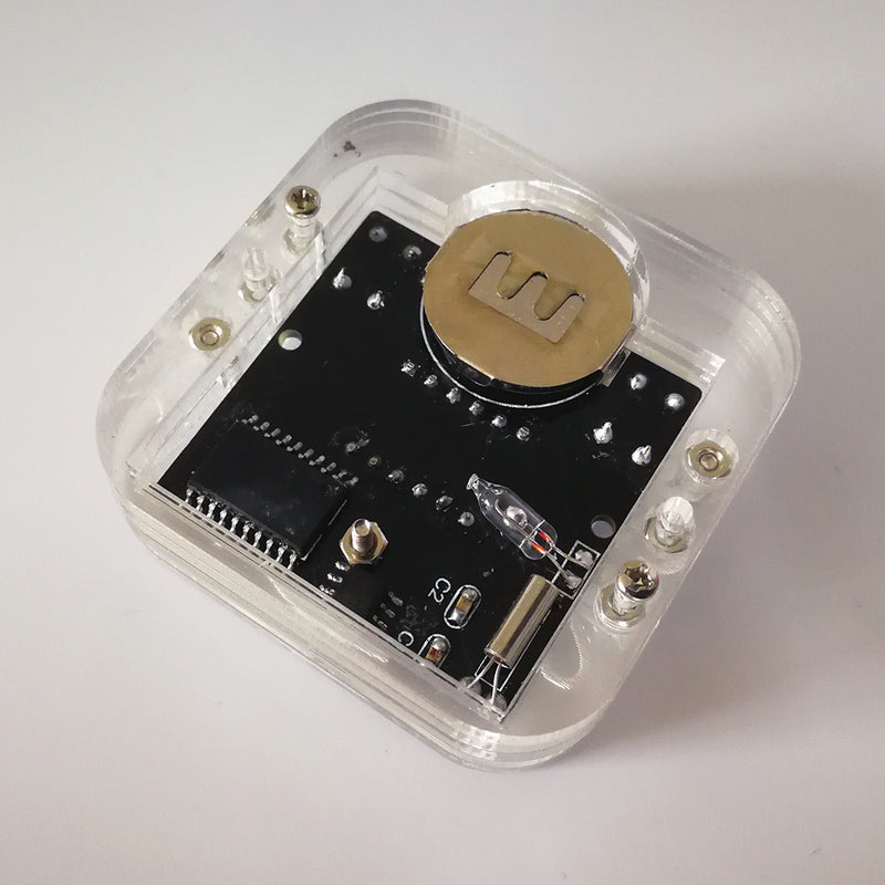 Geekcreit DIY Creative Electronic Watch Kit 51 Single-chip LED Digital Tube Clock Training Production Kit