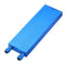 40*120 0.5mm Blue Aluminum Alloy Water Cooling Block Radiator Liquid Cooler Heat Sink Equipment