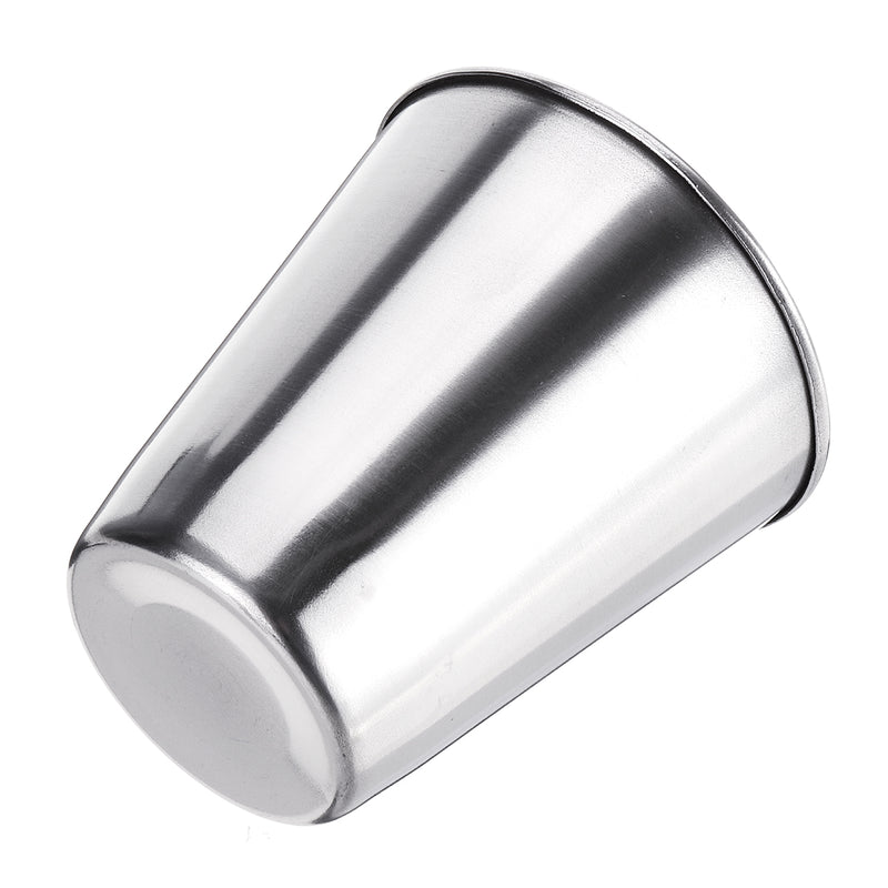 6Pcs Shooting Peg Position Finder Cup Stirrup Set Black Leather Hip Flask Shot