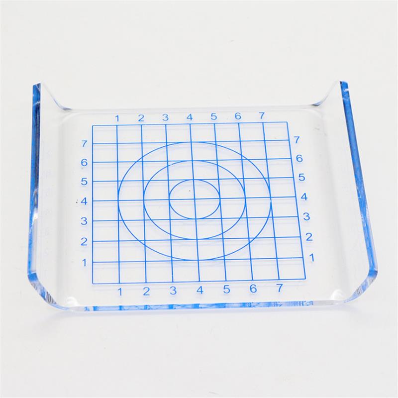 1Pcs Clear U-shaped Acrylic Scale Sheet Acrylic Pressure Board Transparent DIY Press Plate Clay Tool Ultralight Clay Mat