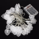 Love Heart Battery Operated 40 LED Fairy Light String Xmas Party Decoration