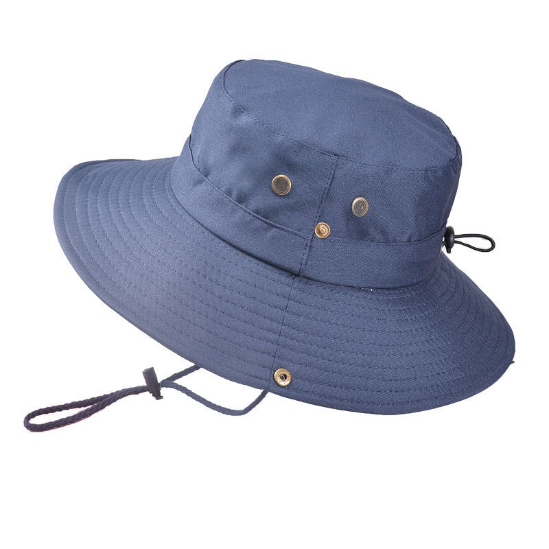 Tactical Cap Outdoor Fisherman Hat Folding Portable Bucket Hat Hiking Climbing Sun Protection Floppy Hat