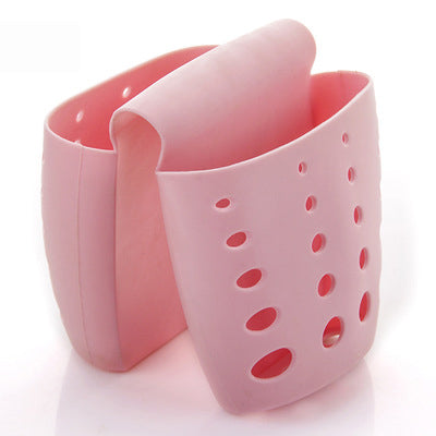 Kitchen Portable Hanging Drain Bag Basket Bath Storage Gadget Tools Sink Holder Sink Rack