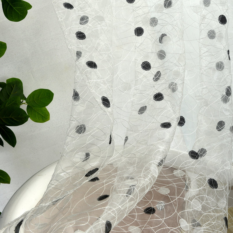 Honana WX-C11 1x2m Fashion Bird Nest Voile Door Curtain Panel Window Room Divider Sheer Curtain Home Decor