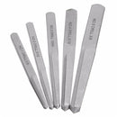 5pcs 1/8 3/16 15/64 5/16 3/8 Inch Damaged Nut Screw Extractor Set Bolt Stud Square Remover Tool Kit