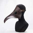 Halloween Plague Doctor Bird Steampunk Mask Long Nose Beak Cosplay Costume Props