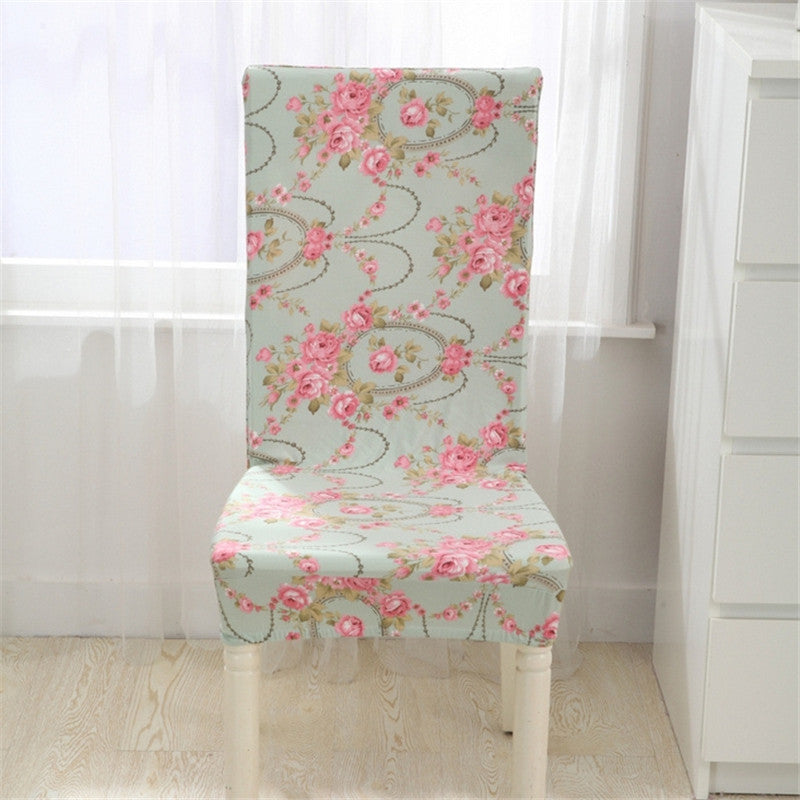 Garden Polyester Stretch Spandex Banquet Elastic Chair Seat Cover Party Dining Room Wedding Decor