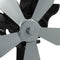 5 Blades Aluminum Fireplace Fan 1400rpm Quiet Heat Powered Stove Fan Eco-Friendly Heat Circulation