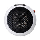 220-240V 1000W Portable Mini Desktop Heater Fan 3 Speeds Timer Fast Heating Silent Winter Warmer for Home Office Power Off Protection